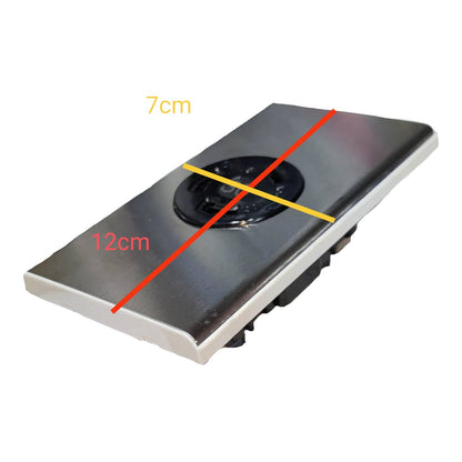 Omni 30A twistlock outlet with plate cover, designed for durable and secure electrical connections