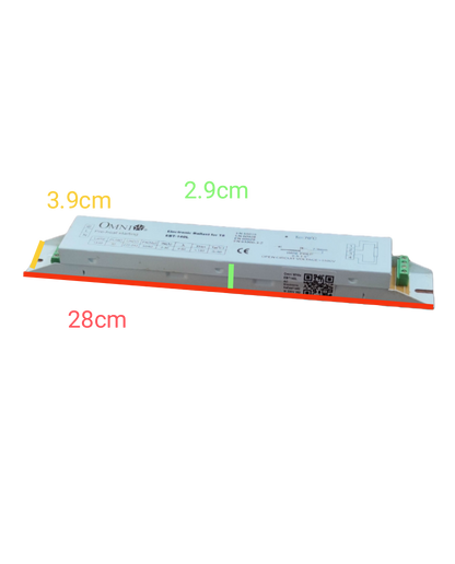Omni 40W electronic ballast 220V for efficient lighting applications with compact design