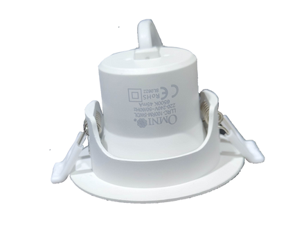 Omni 5W LED ceiling spotlight 220V with a compact and modern design for home lighting