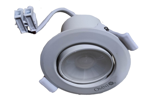 Omni 5W LED movable downlight with adjustable direction for versatile lighting options