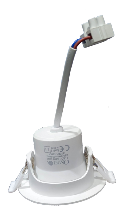 Omni 5W LED movable downlight for versatile and adjustable lighting solutions