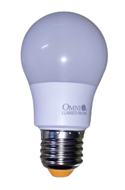 Omni 6W LED bulb E27 with a classic design for energy-efficient lighting solutions