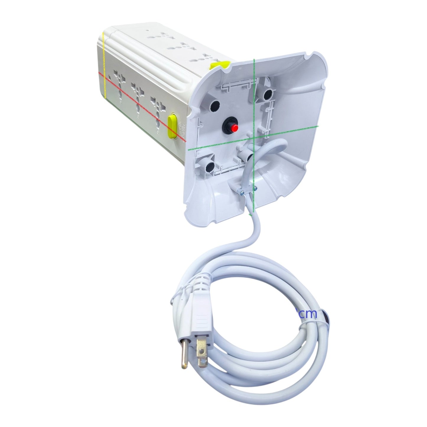 Omni 9 Gang Universal Outlet Tower Extension Cord 12 Gang With Switch (1.83 Meter) 2500W WTE-51210A 250V