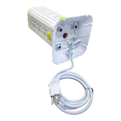 Omni 9 Gang Universal Outlet Tower Extension Cord 12 Gang With Switch (1.83 Meter) 2500W WTE-51210A 250V