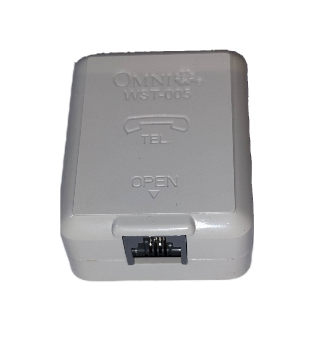 Omni WST-005 telephone outlet with a simple design for easy installation and connectivity