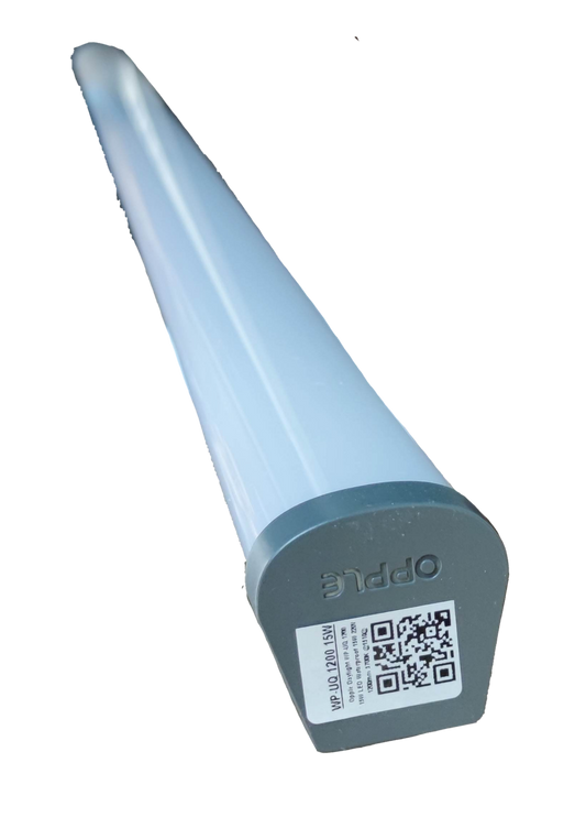 Opple 15W LED weatherproof light in a sleek design suitable for outdoor use