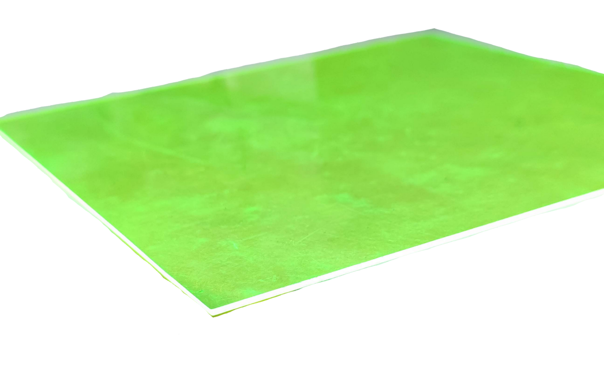 Optical Filter Neon Yellow 18.5cm x 18.5cm square sheet for seasonal and decorative use