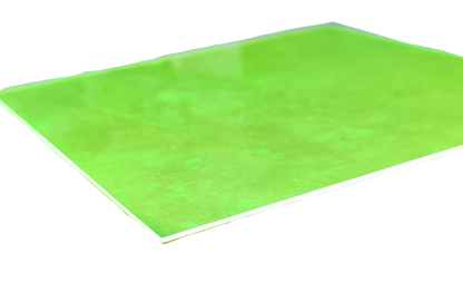 Optical Filter Neon Yellow 18.5cm x 18.5cm square sheet for seasonal and decorative use