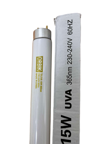 15W Mosquito Killer Tube 43.5cm Hai Chao fluorescent UVA tube with metal pins and cardboard packaging