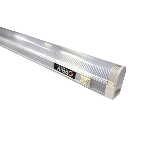 Orbik 21W T5 light fixture with a sleek aluminum design for efficient lighting installation