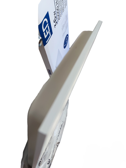 Orbik 36W LED panel light ceiling light in white with slim rectangular design