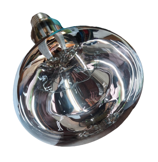 Electx Electrical Supply 375W infrared heat lamp incandescent bulb with reflective coating