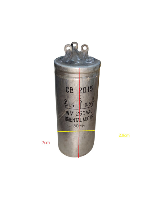 CBB brand 250V AC capacitor replacement with metal casing for electrical circuitry and motor use