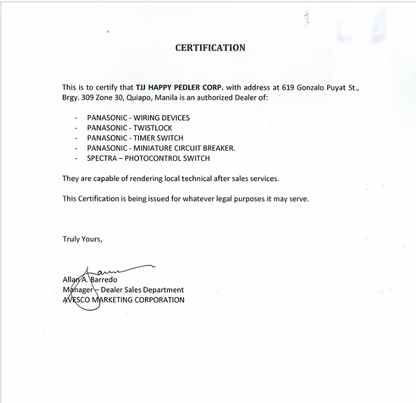 Panasonic 20A twist lock outlet designed for secure electrical connections in various applications