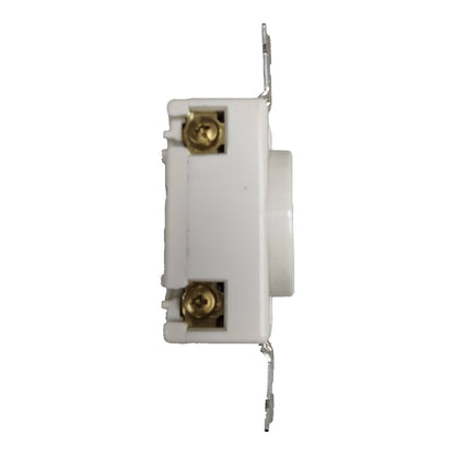 Panasonic 20A twist lock outlet designed for secure electrical connections in homes and businesses