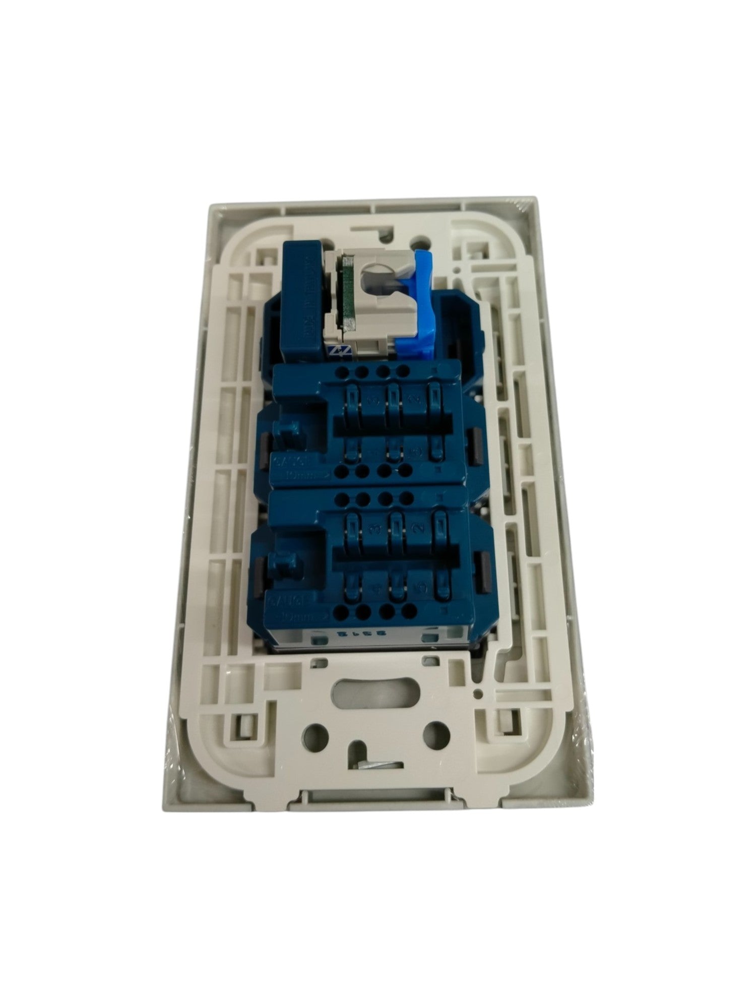 Panasonic 3 gang CAT6 data outlet designed for reliable network connectivity in homes and offices