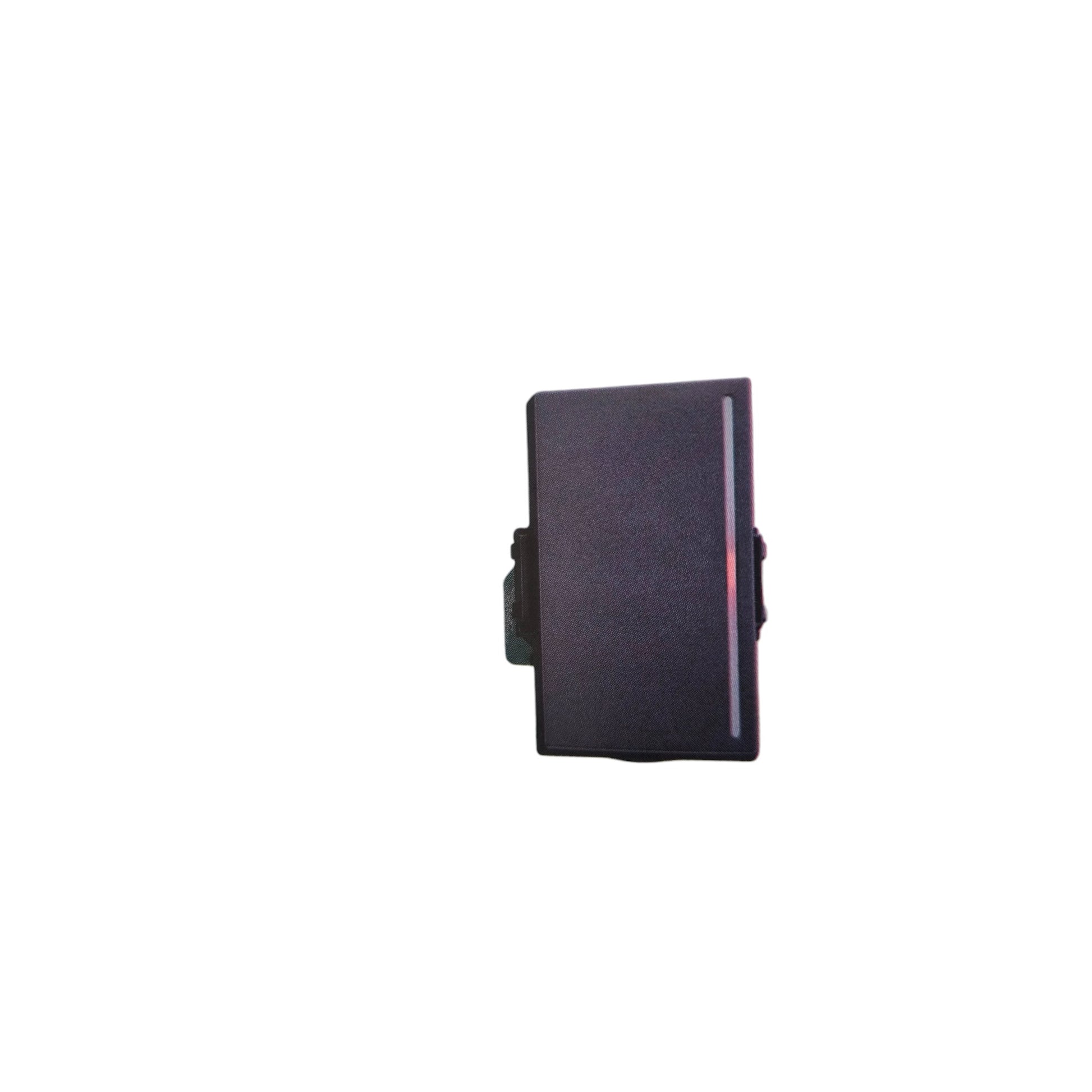 Panasonic 3 way illuminated switch with sleek black design and single light indicator strip