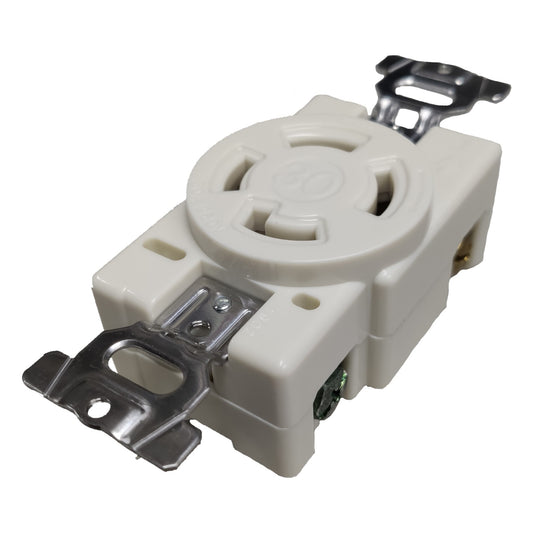Panasonic 30A twist lock outlet for secure and reliable electrical connections in various applications