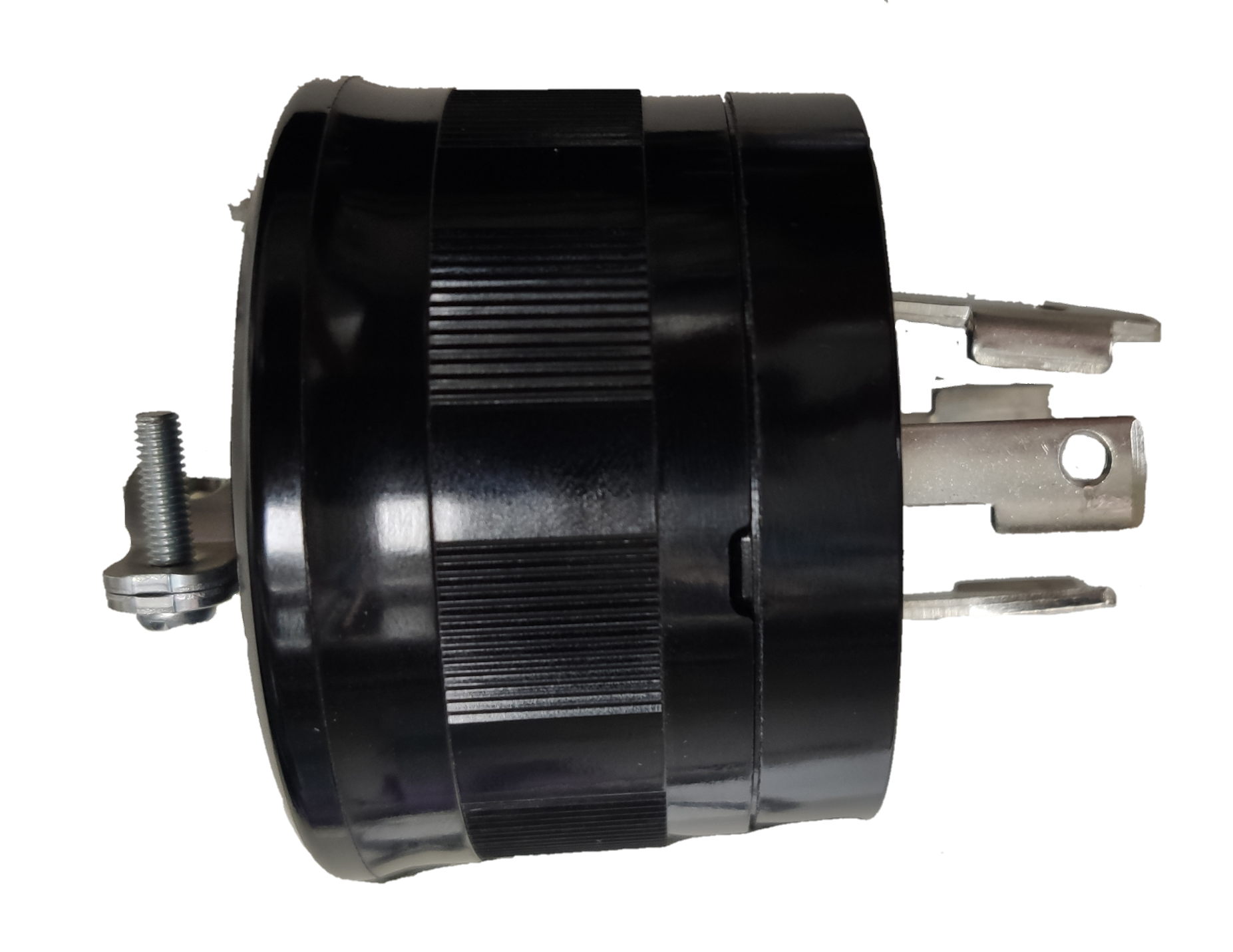 Panasonic NEMA L6-30 250V Twist Lock Plug black industrial locking power plug with three prongs