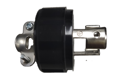 Panasonic 15A Twist Lock Plug with black heavy duty body and metal locking prongs for secure connections