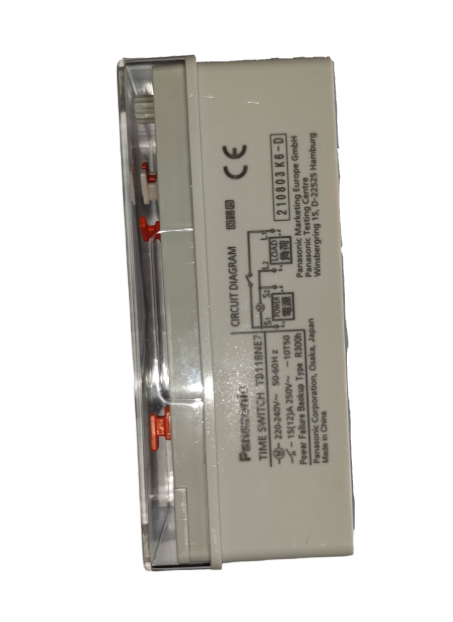 Panasonic Timer Switch 10A 220V Failure power point switch with clear cover and circuit diagram
