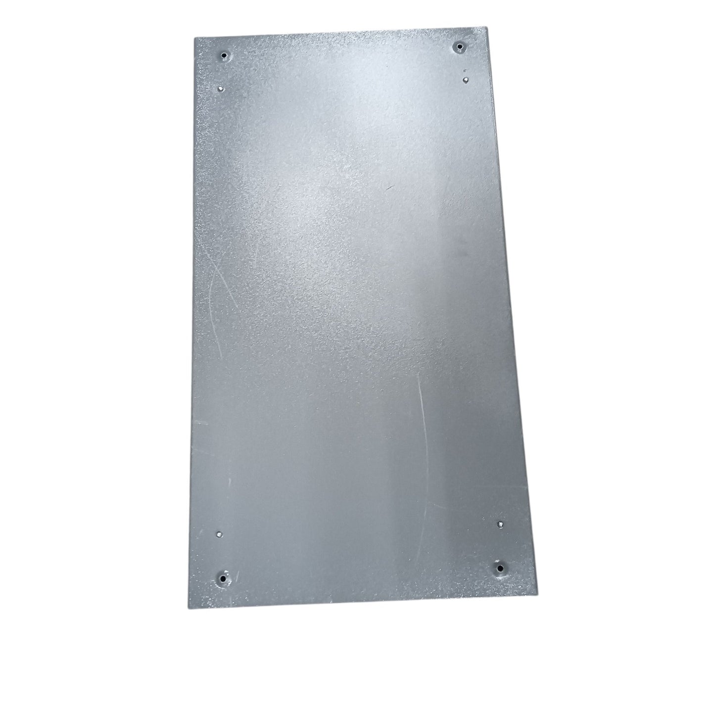 Metal electrical panel featuring a 2 pole bolt on panel board for secure installation and connections