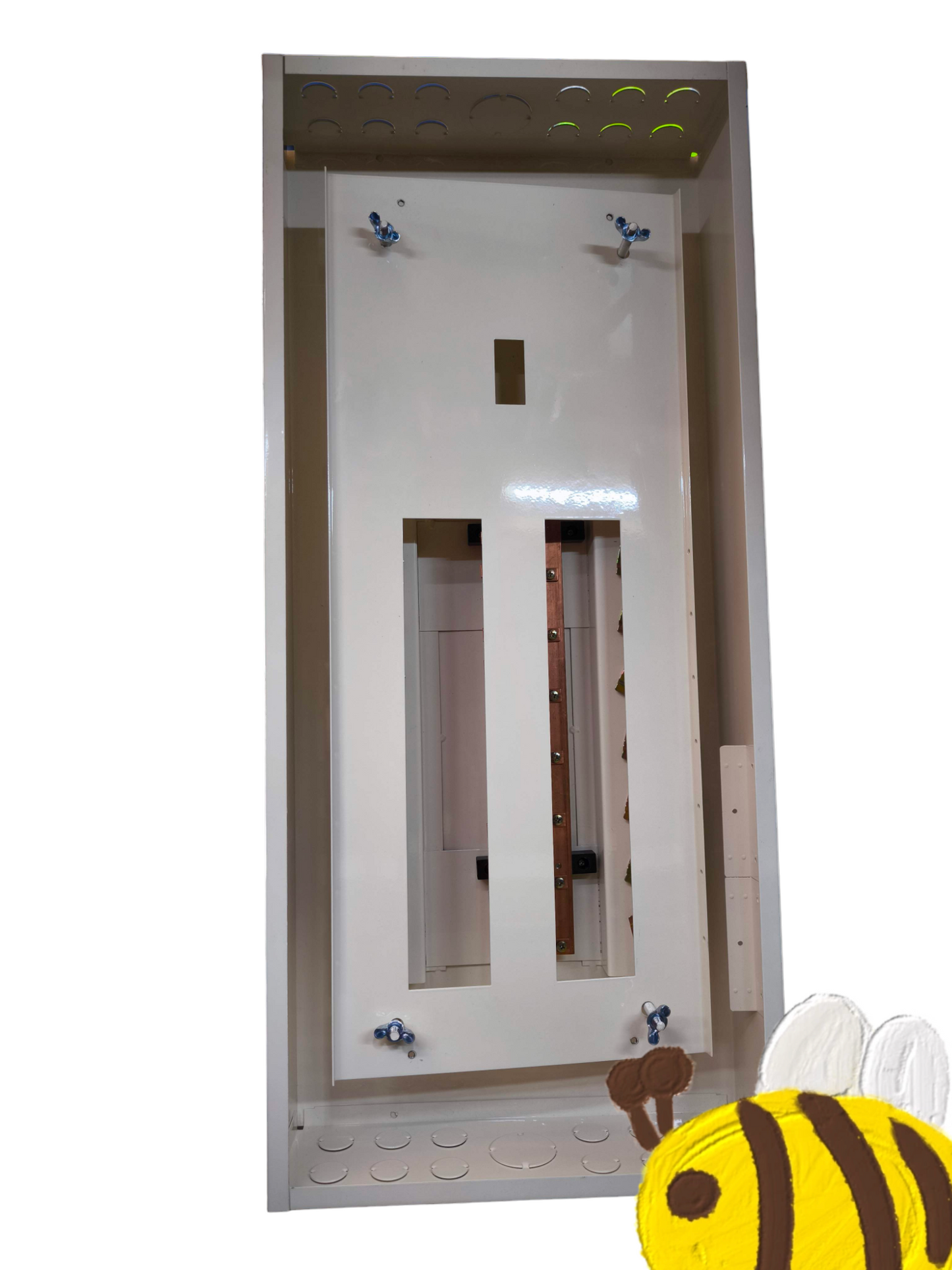 Koten Panel Board 2Pole Main 250SPS electrical circuitry component with metal frame and mounting points