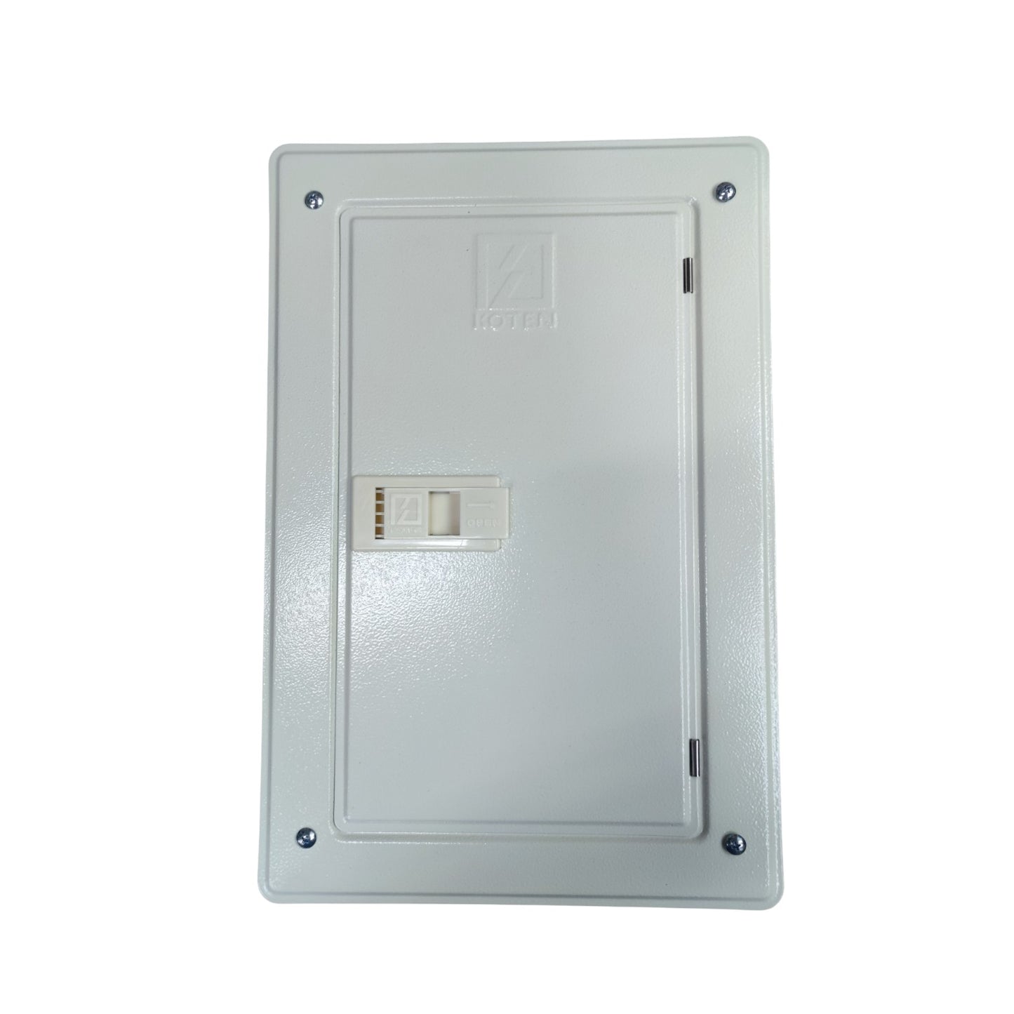 Koten 8 Branches Panel Board for Miniature with a sleek white design and secure enclosure