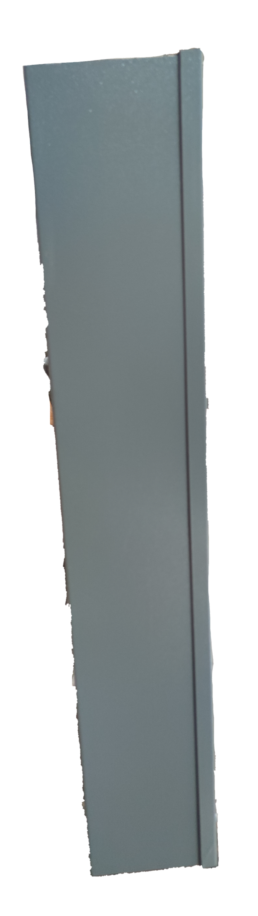 Gray electrical panel enclosure for Panel Board TQD Main 3 Pole 8 Branches with sturdy metal construction