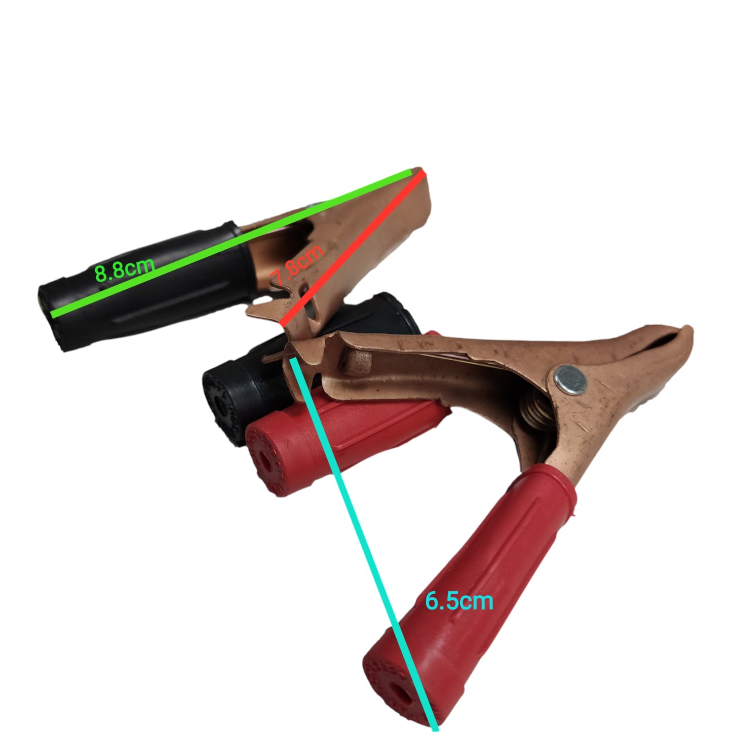 Panther battery clip 25 amp with red and black color-coded grips for secure connections