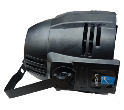 Black PAR LED 54 220V with DMX Signal Input stage light bulb with adjustable mount bracket