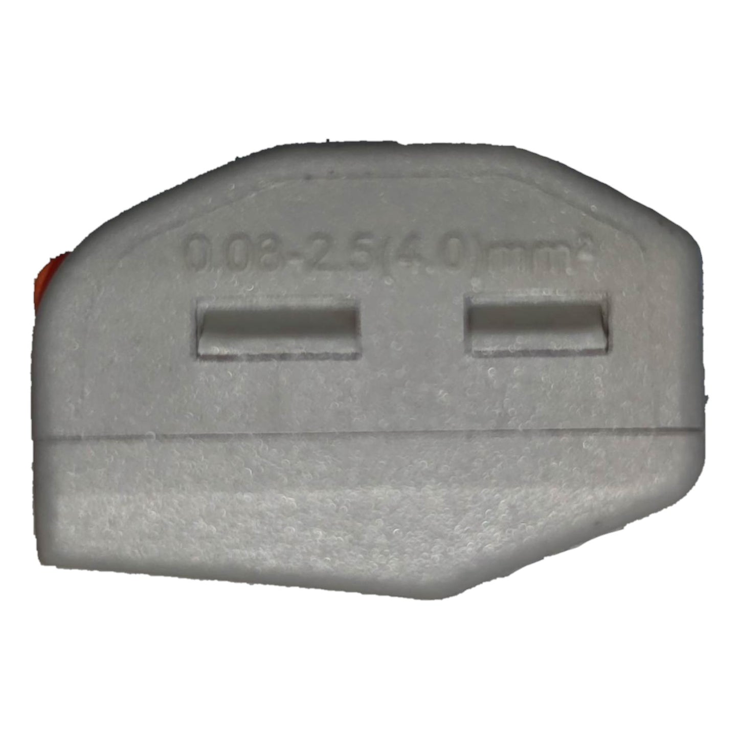 PCT-212 connecting terminal for 2 wires in gray, suitable for various electrical wiring applications
