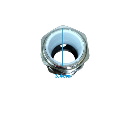 PGM29 nickel plated brass cable gland with a diameter of 3.4cm for secure cable management