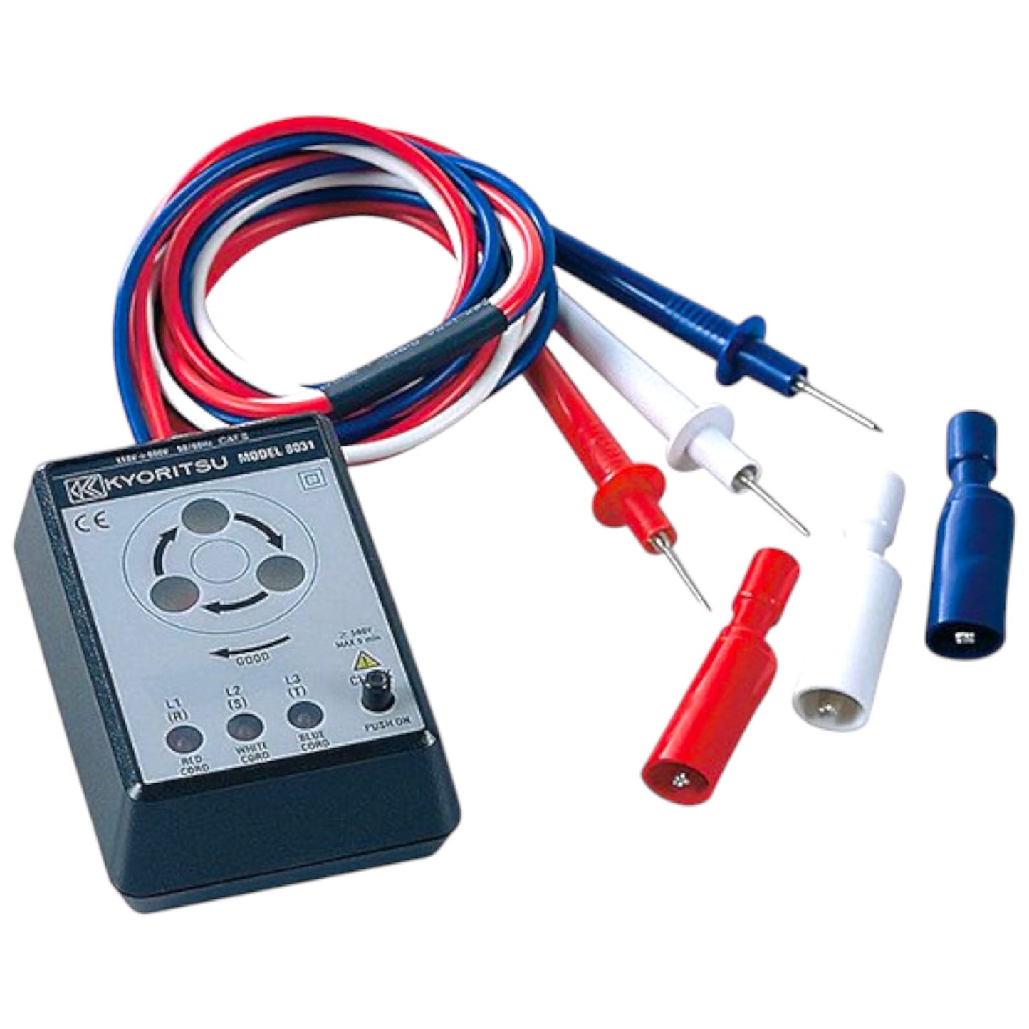 Kyoritsu 3 Phase Digital Indicator Tester 110V-600V 8031