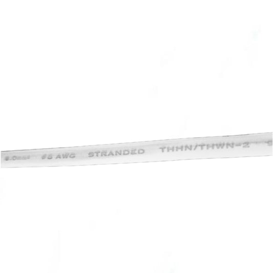 Phelps Dodge 8.0mm THHN AWG 8 white electrical wire for wiring and electrical installations