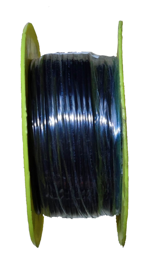Philflex automotive wire 18 AWG black spool with flexible insulated wiring for automotive use