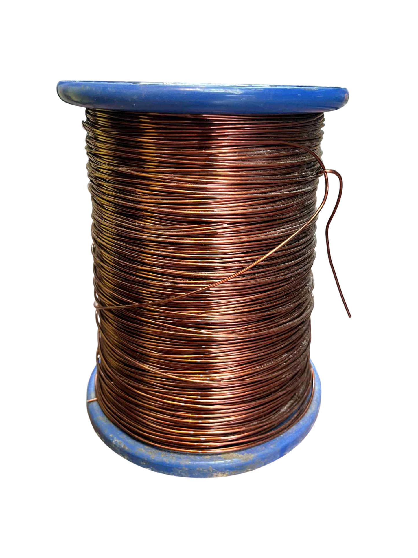 Philflex heavy formix magnet wire on a spool, ideal for electrical applications and coil winding
