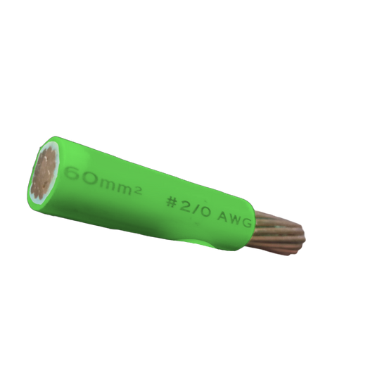 Philflex THHN Wire 60mm Stranded green insulated electrical wire with copper strands