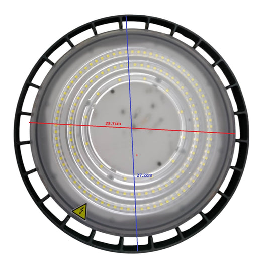 Philips 100W LED High Bay Light featuring a sleek design with multiple LED chips for efficient illumination