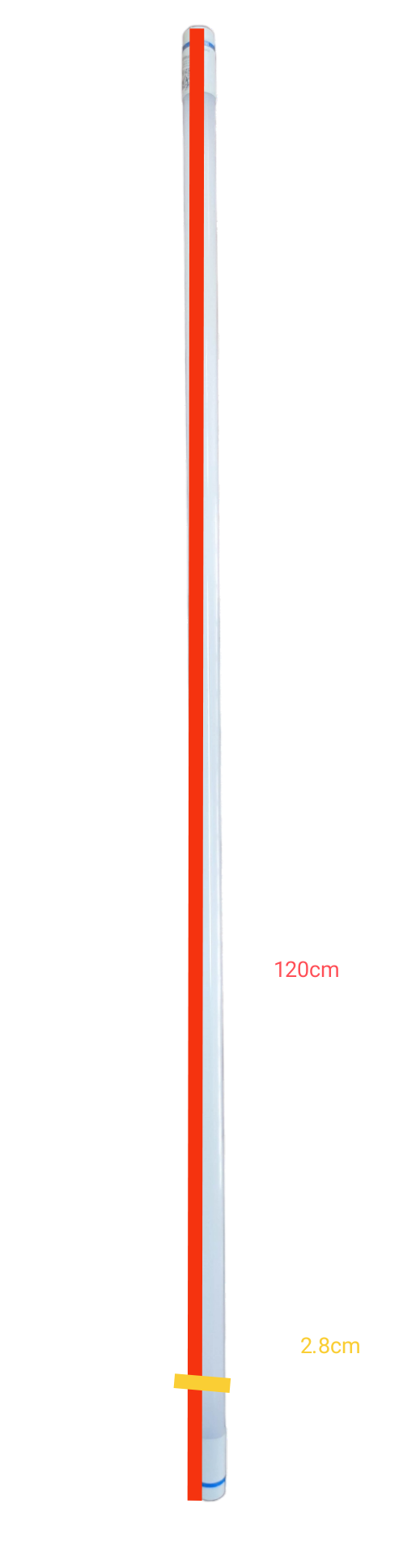Philips 14W LED tube T8 cool white, 120cm length and 2.8cm diameter for effective lighting solutions