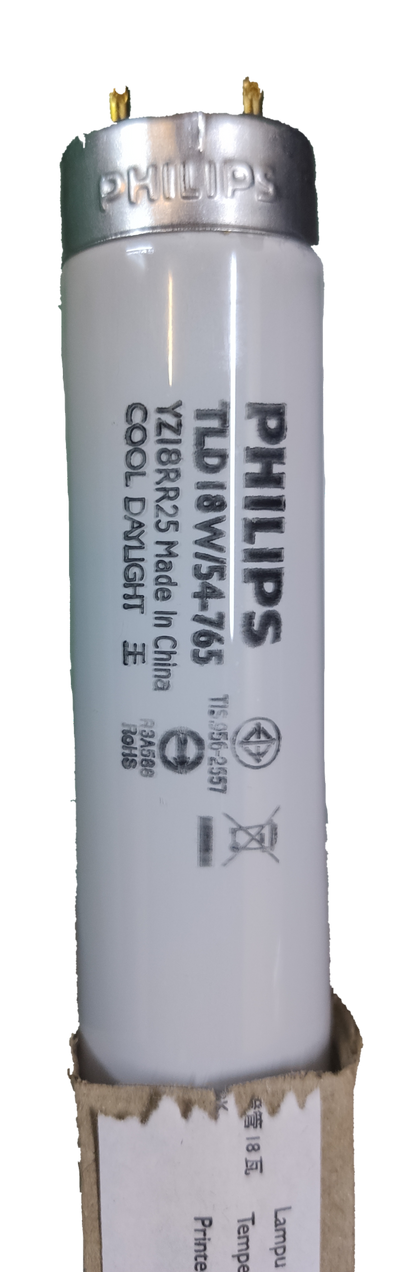 Philips 18 Watts Fluorescent 6500K Daylight Tube for Bright and Energy-Efficient Lighting