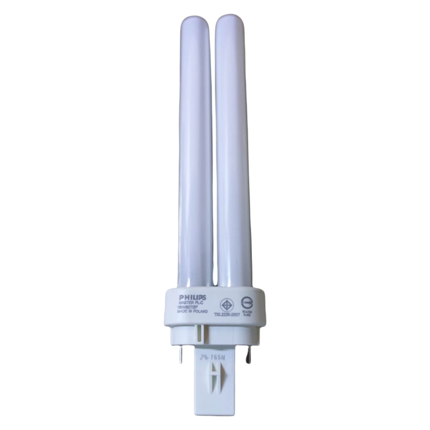 Philips 18W Pinlight PLC G24d-2 Socke Compact Fluorescent Lamp Available in Daylight 6500K and Warm White 3000K