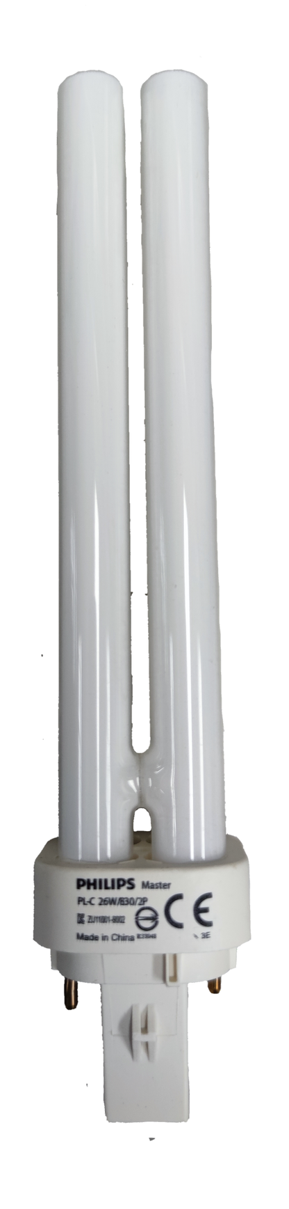 Philips 26W CFL Pinlight compact fluorescent bulb with dual tube design for energy-efficient lighting