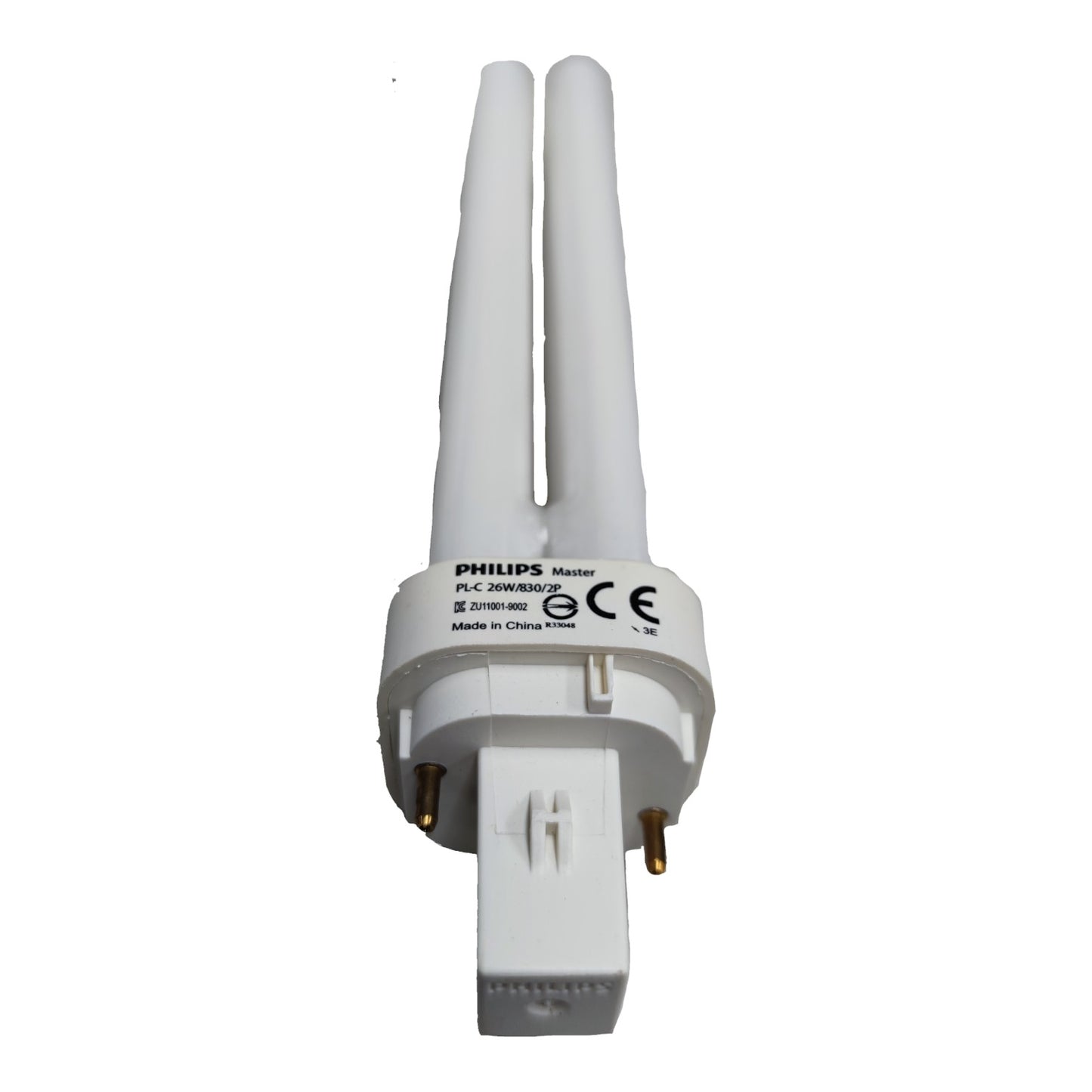 Philips 26W Pinlight Warm White 3000K G24d-3 Socket CFL Compact Fluorescent Lamp PLC2P26W/830