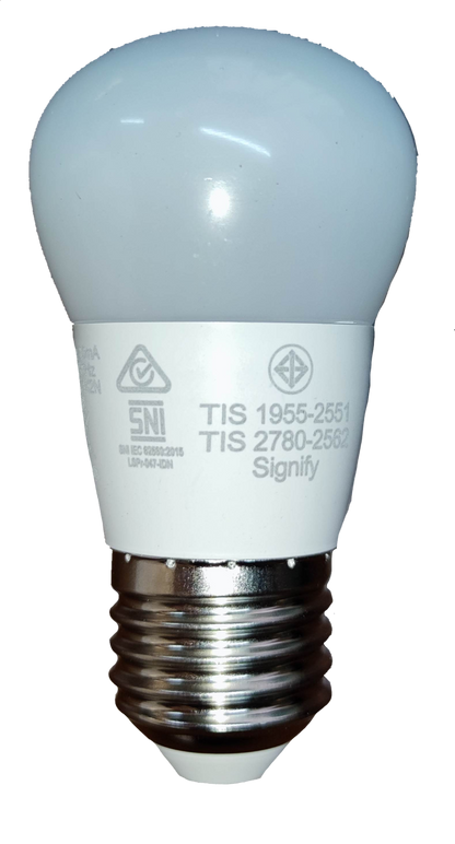 Philips 3W LED Bulb Warm White 220V ideal for energy-efficient lighting in home settings