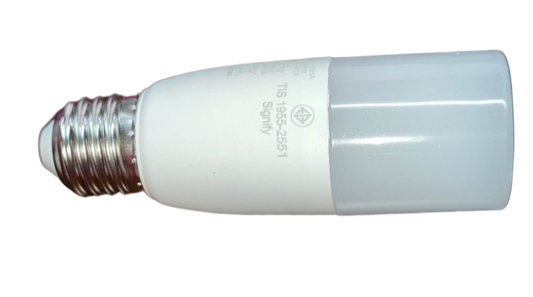 Philips E27 warm white LED light 3000K offering energy-efficient illumination for home lighting