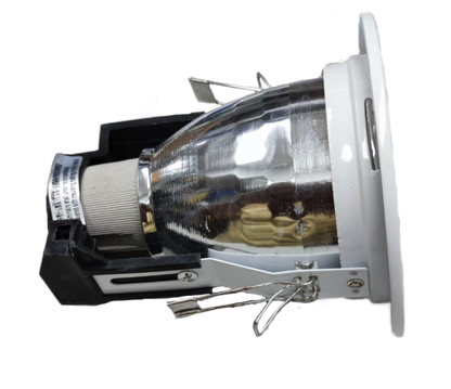 Philips Recessed Downlight E27 White Border with adjustable housing for sleek interior lighting