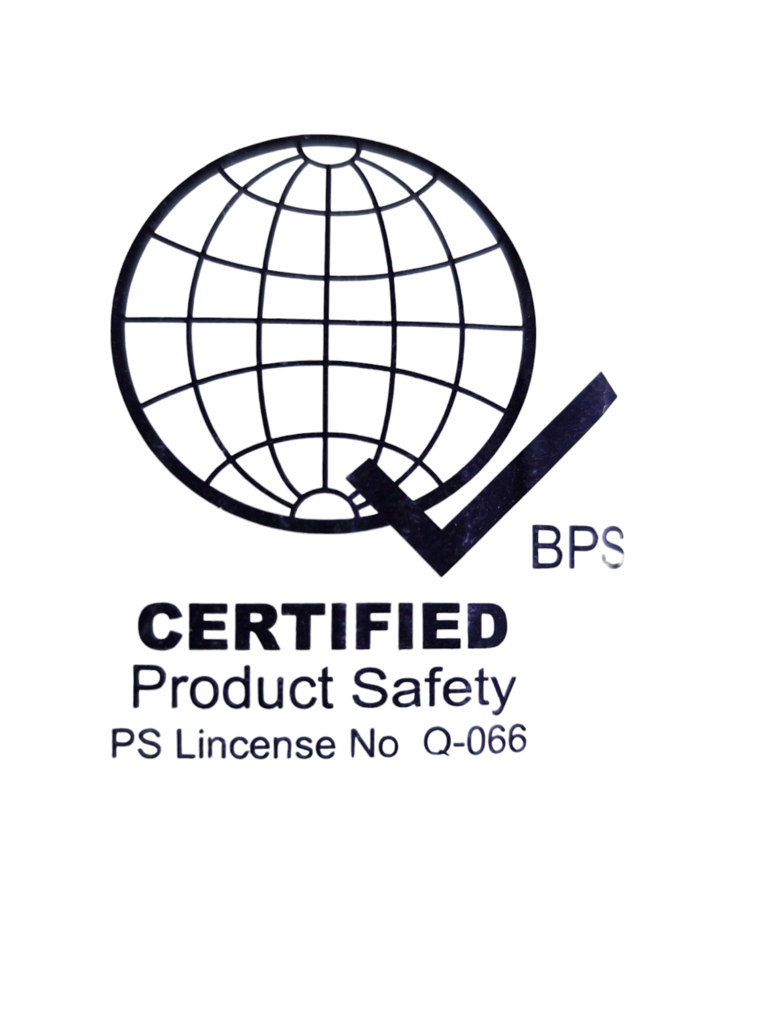Philflex certified product safety label for THHN wire 8.0 mm stranded with PS license number