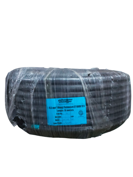 Phelps Dodge 3 core 5.5mm royal cord wire coil 