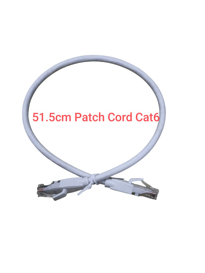 CAT6 patch cable white 3 Meters with durable connectors for high-speed internet connection